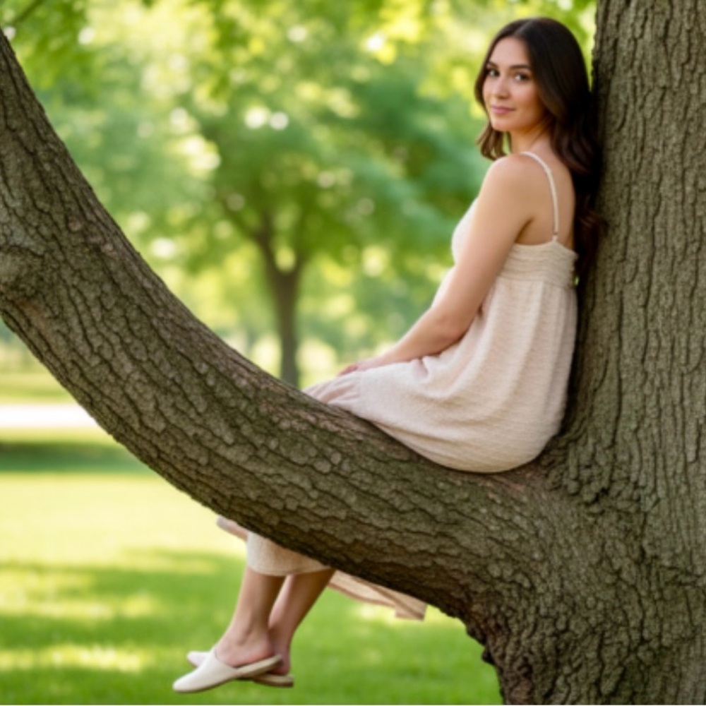 Kika Vargas By Target Textured Empire Waist midi Dress - Picture 7 of 13